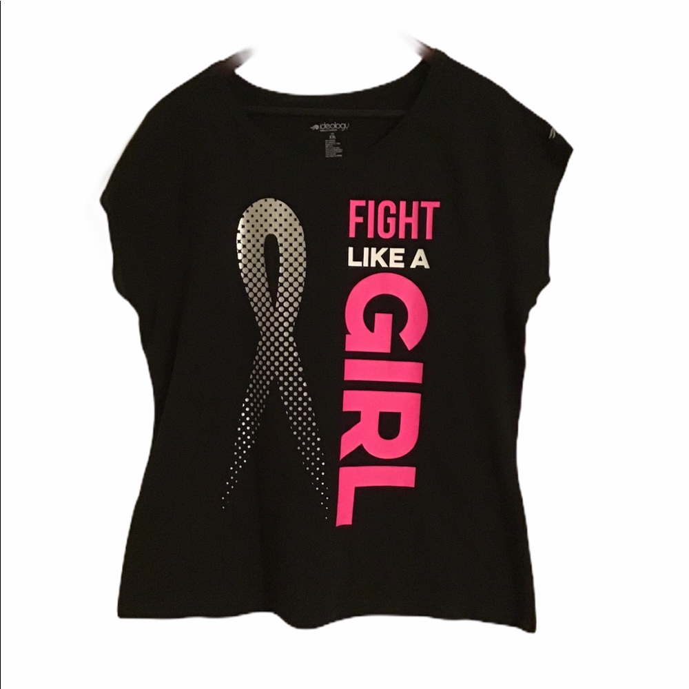 NWT Ideology T-shirt size XXL  cancer awar…